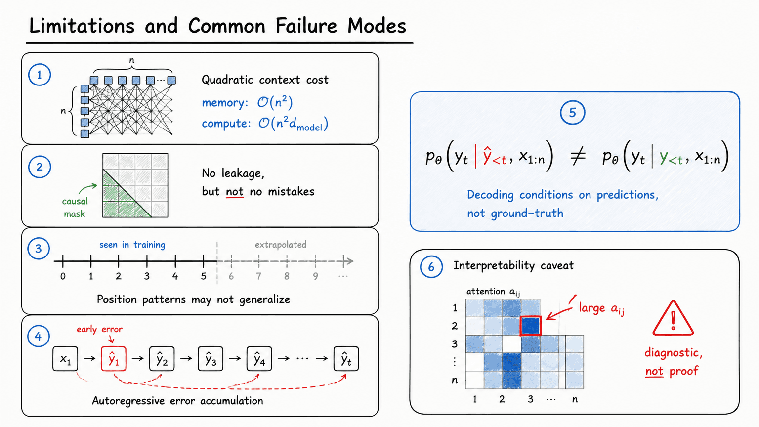 27. Limitations and Common Failure Modes