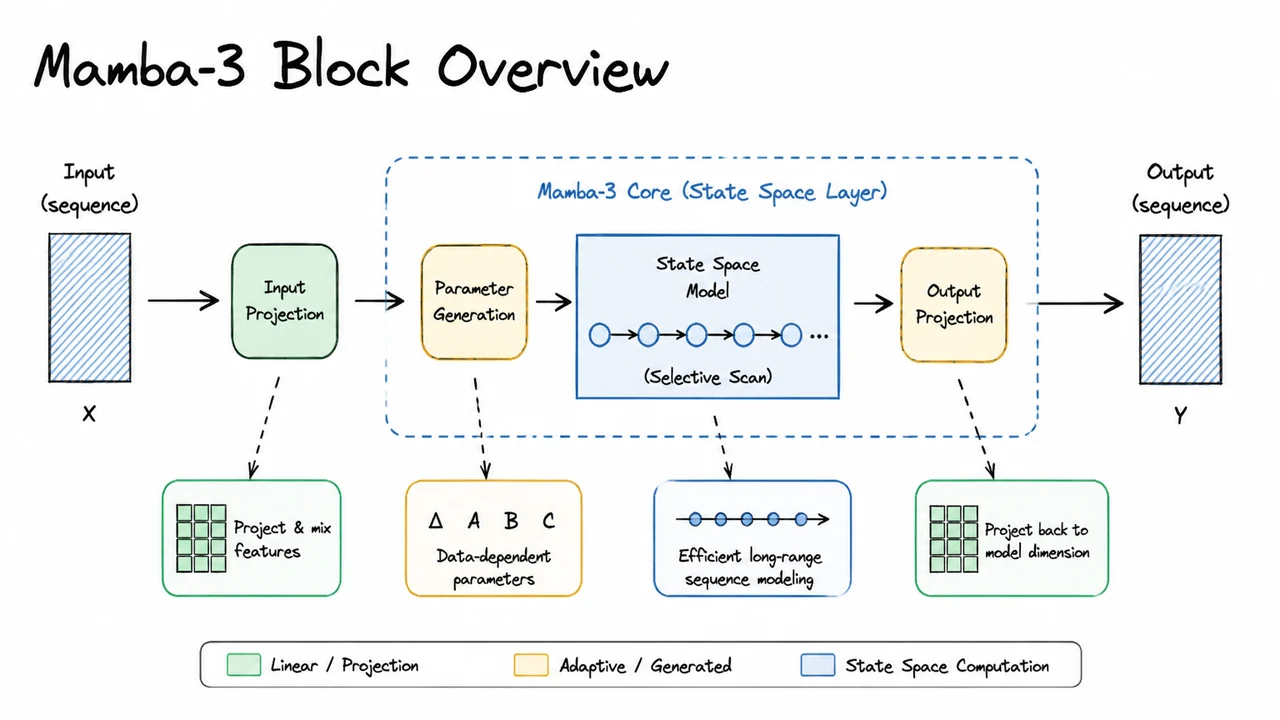 4. Mamba-3 Block Overview