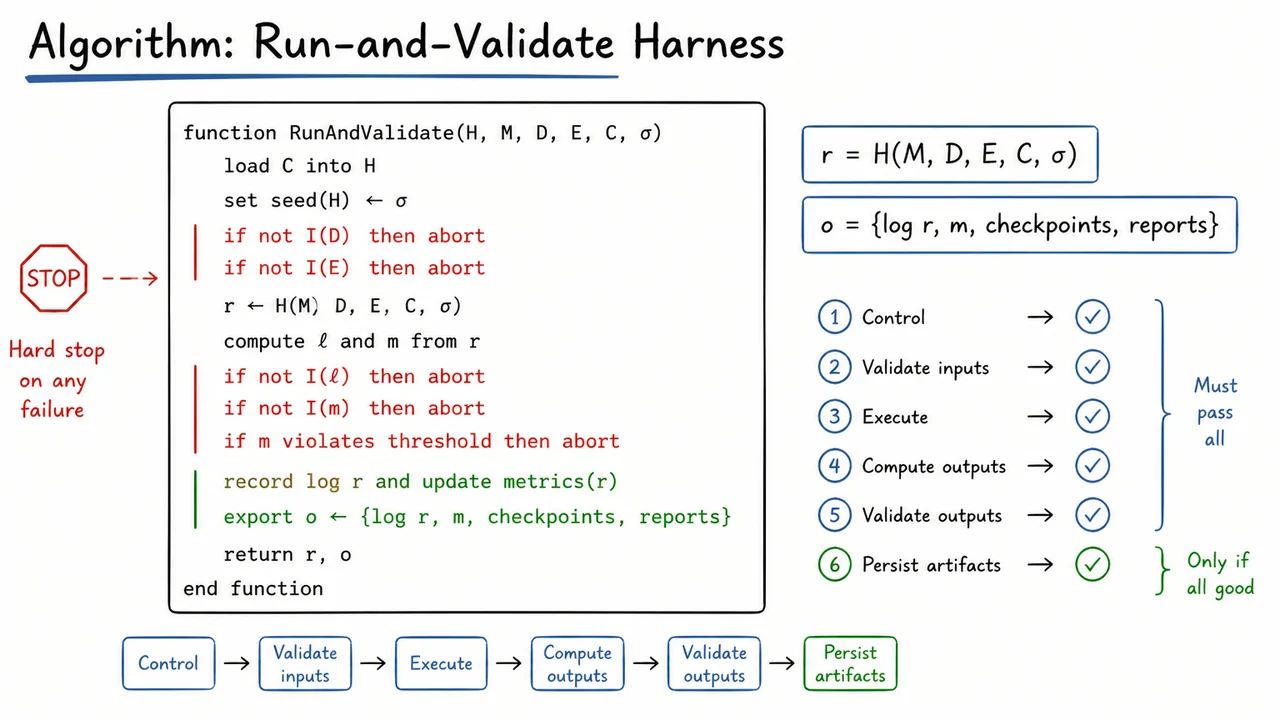 12. Algorithm: Run-and-Validate Harness