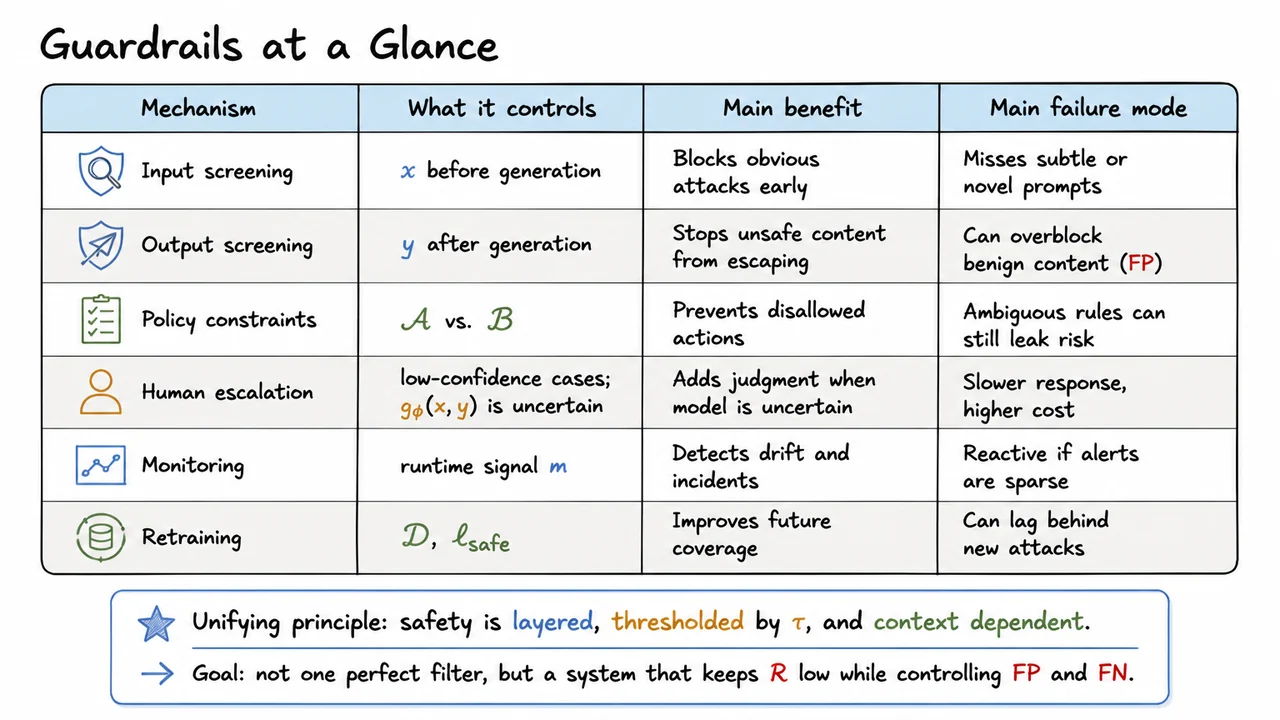 15. Guardrails at a Glance