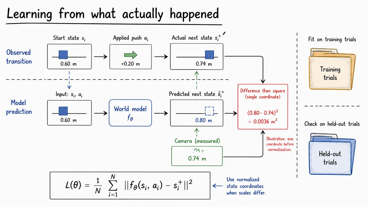 Learning from what actually happened