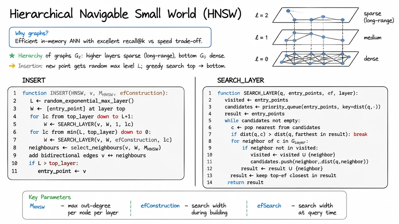 11. Hierarchical Navigable Small World (HNSW)