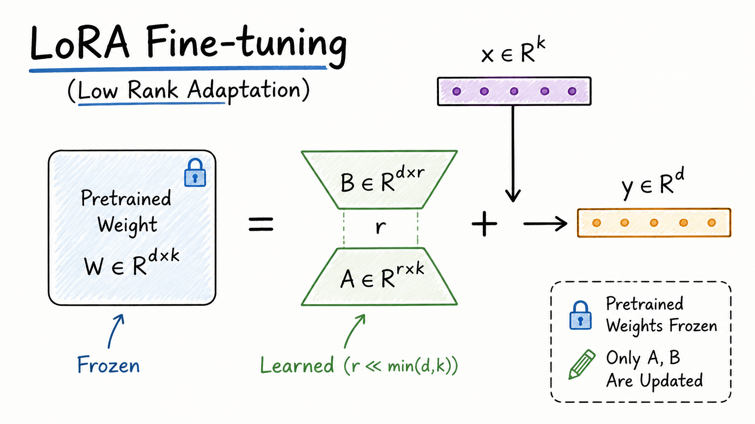 LoRA Fine-Tuning: Low-Rank Adaptation of Large Neural Networks ...