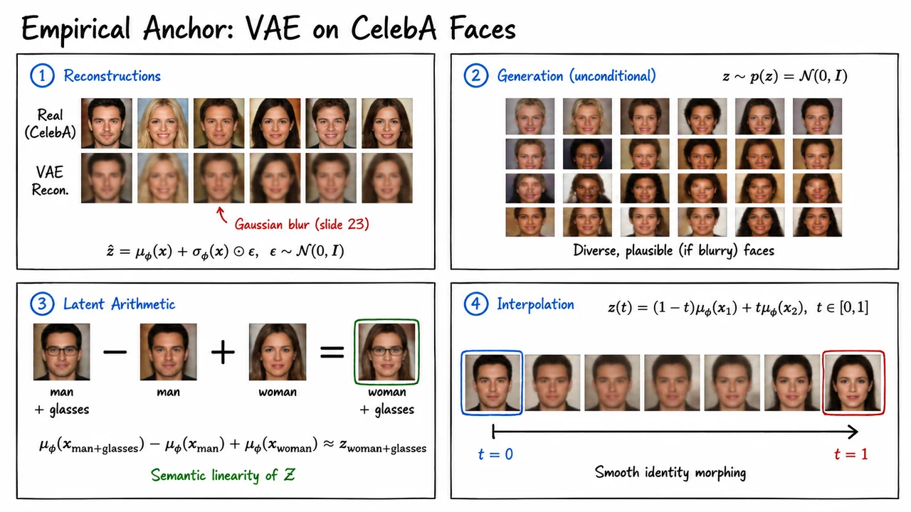 26. Empirical Anchor: VAE on CelebA Faces