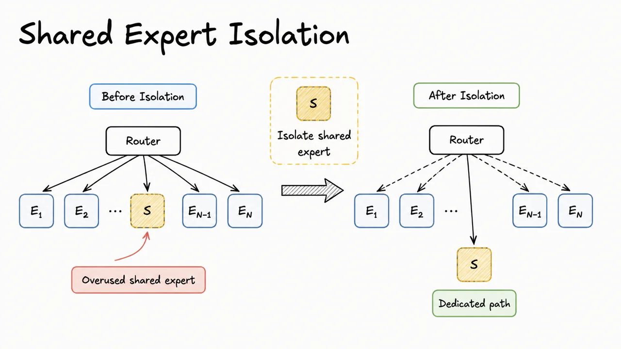 7. Shared Expert Isolation