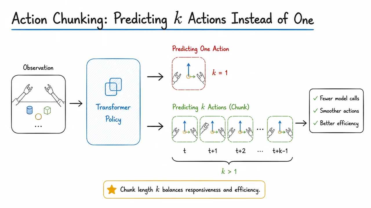 6. Action Chunking: Predicting k Actions Instead of One