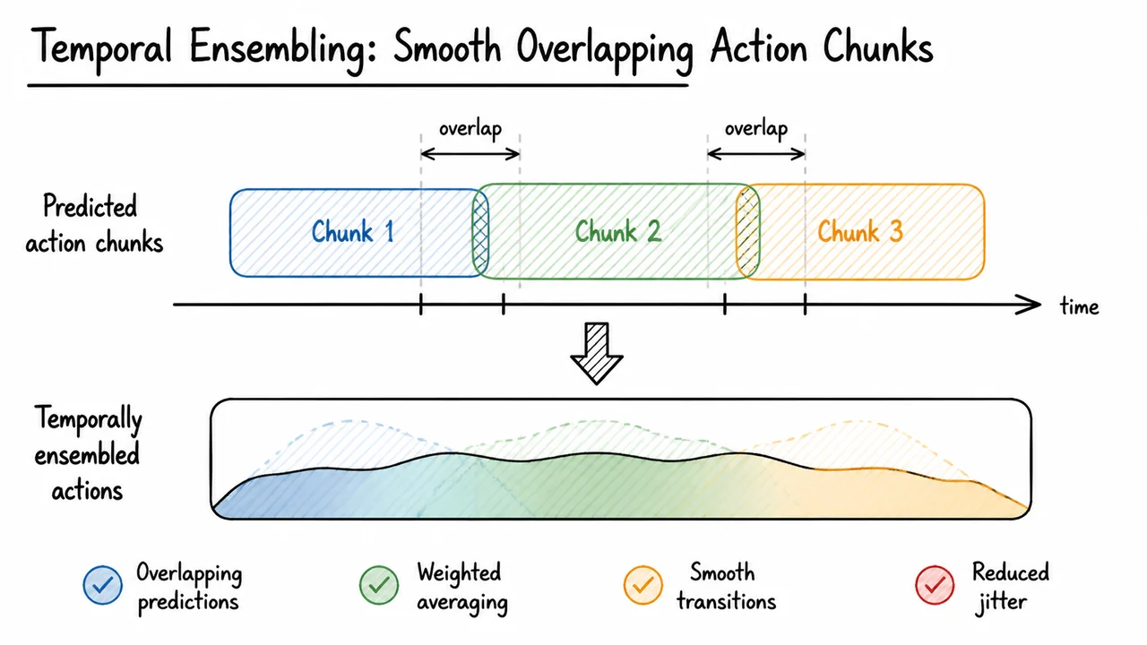 7. Temporal Ensembling: Smooth Overlapping Action Chunks