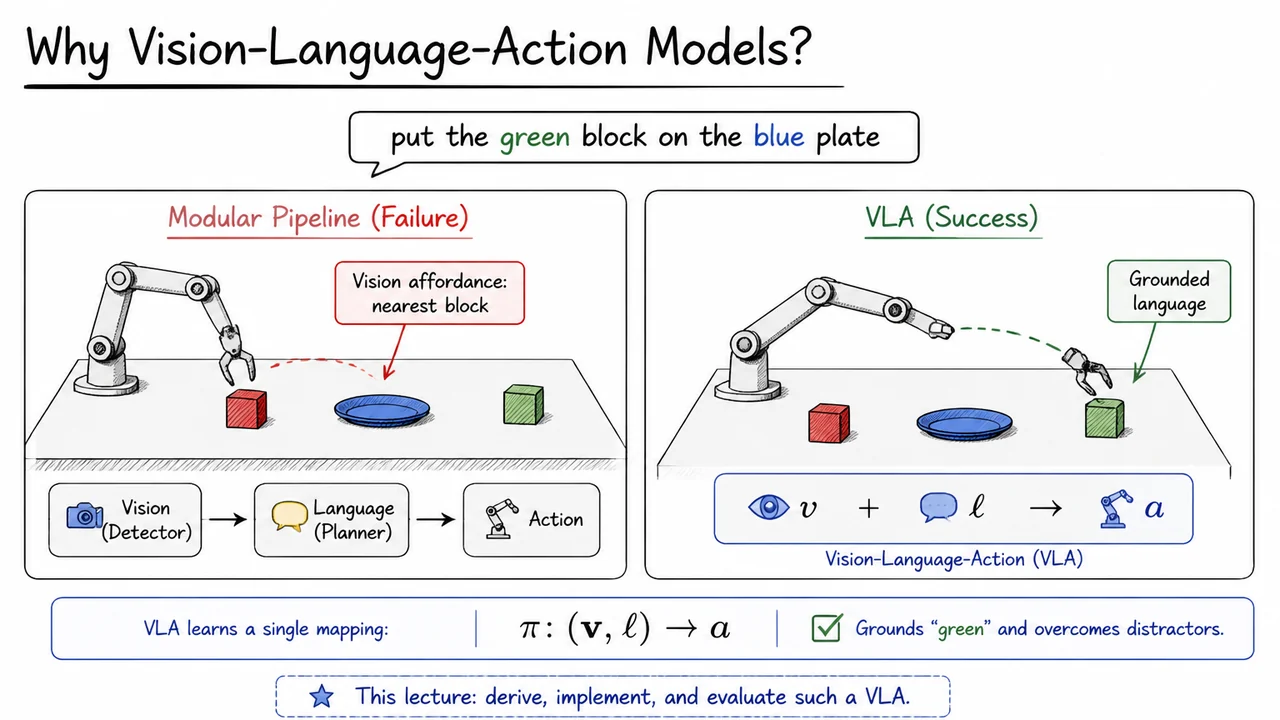 1. Why Vision-Language-Action Models?
