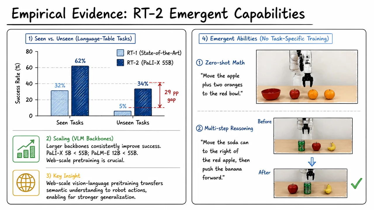 12. Empirical Evidence: RT-2 Emergent Capabilities