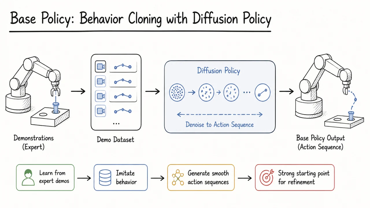 4. Base Policy: Behavior Cloning with Diffusion Policy