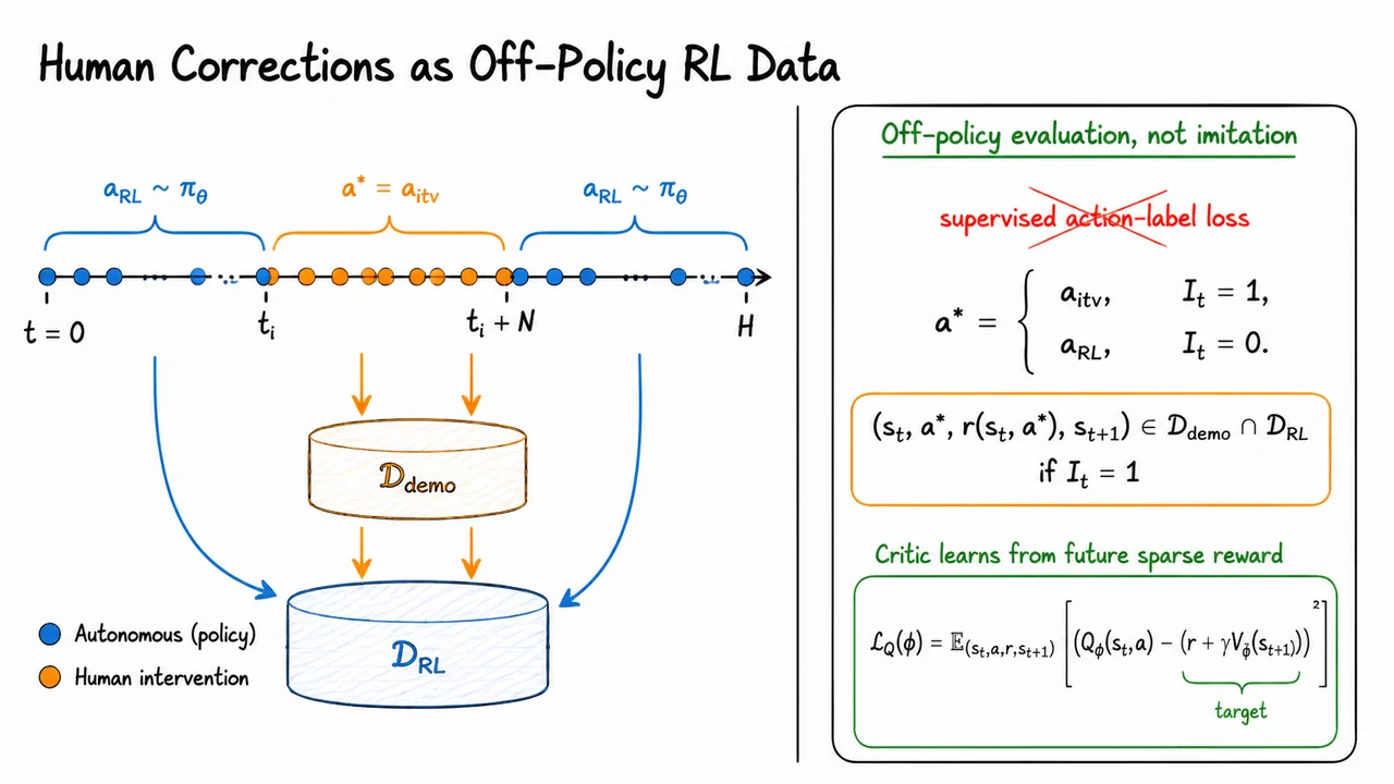 8. Human Corrections as Off-Policy RL Data