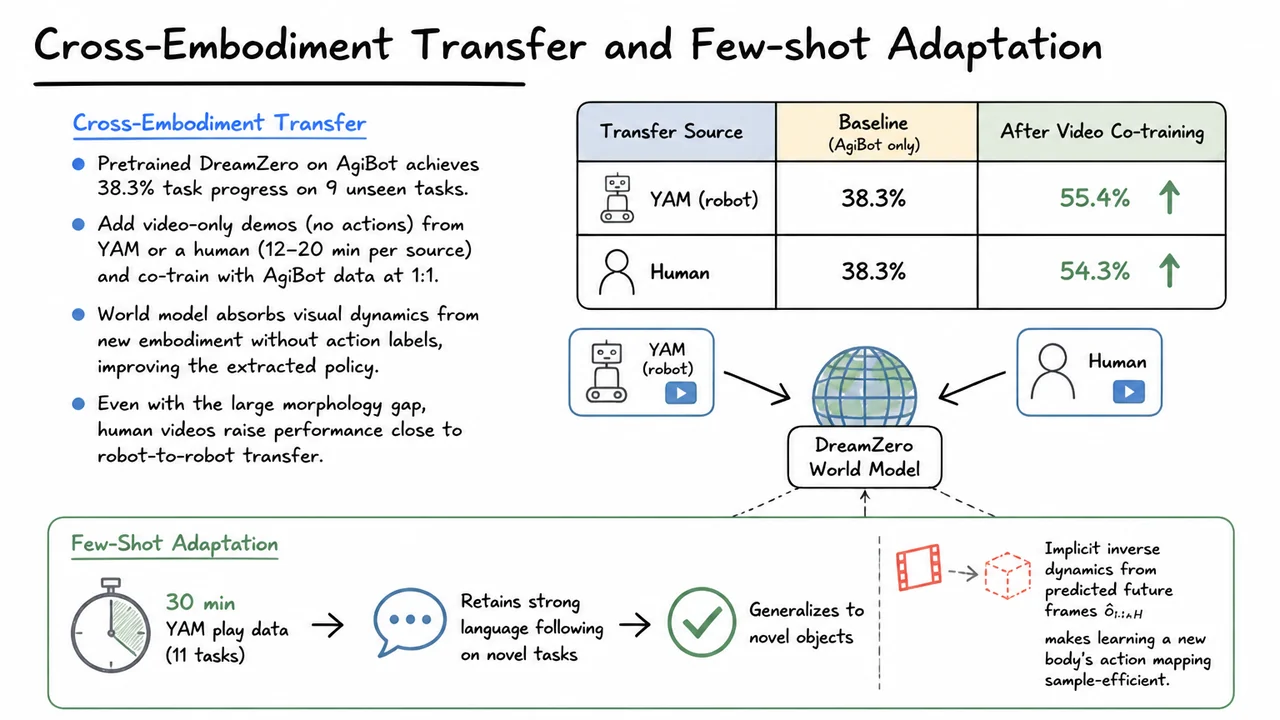 13. Cross-Embodiment Transfer and Few-shot Adaptation